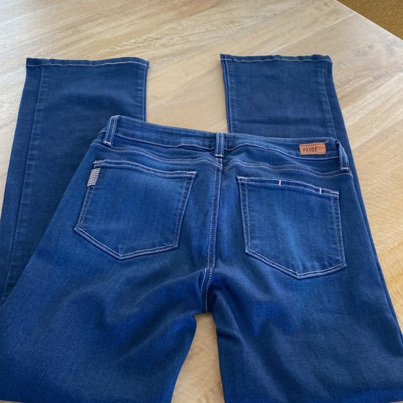 Paige Manhattan  Dark wash Bootcut Jeans Sz 27 ECU - Picture 7 of 10